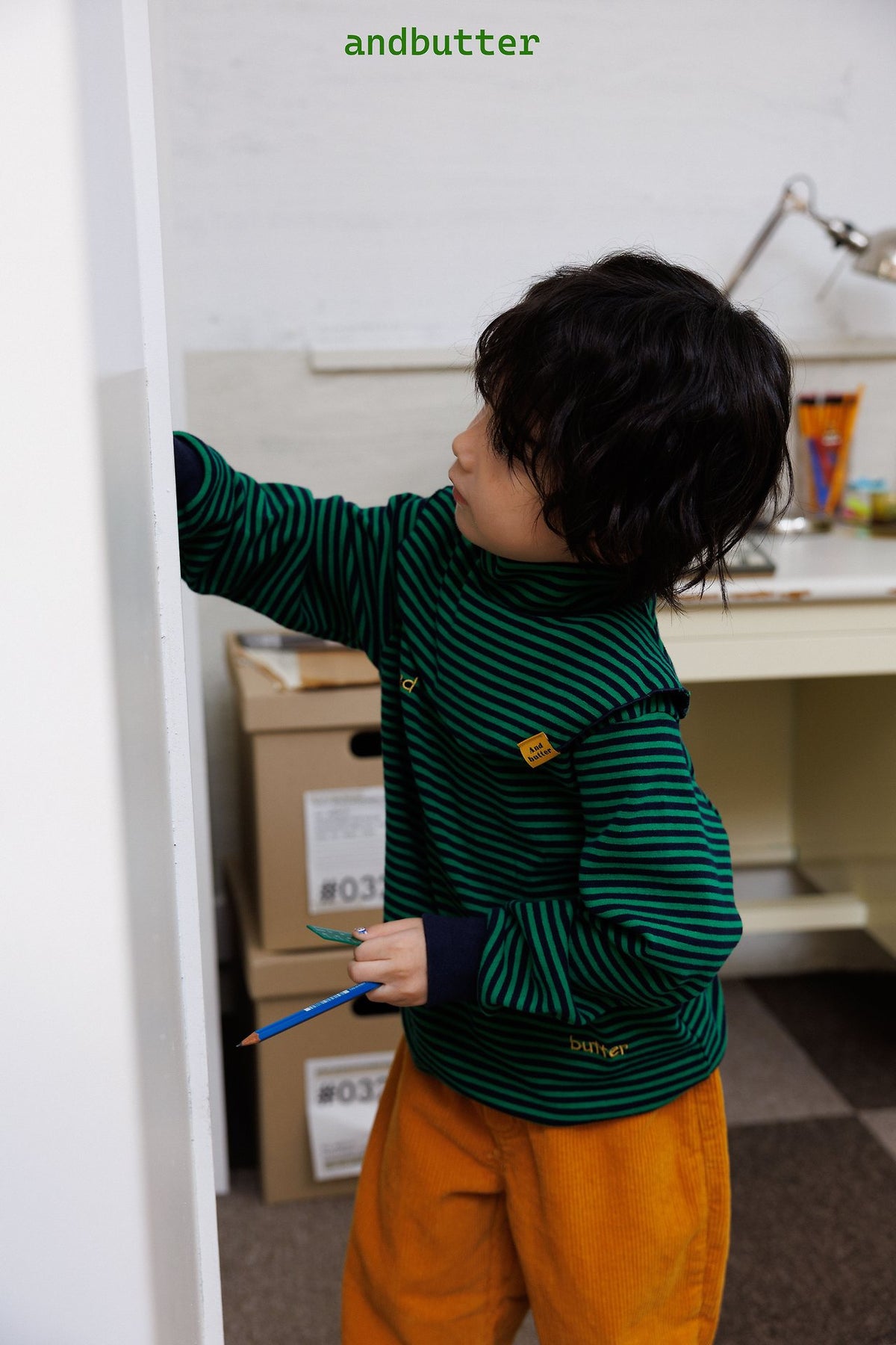 《予約》AND Turtleneck Tee/ ANDBUTTER