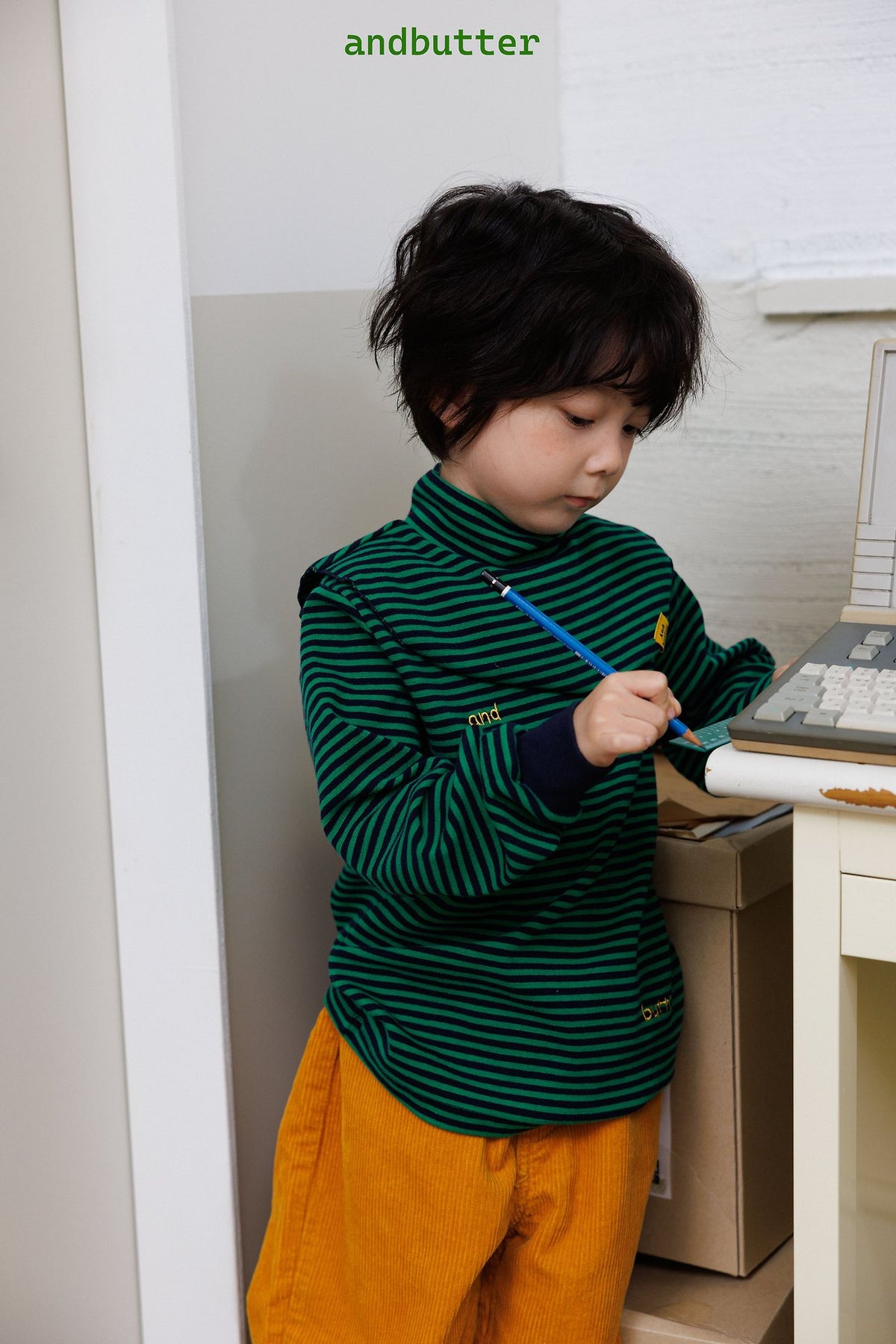 《予約》AND Turtleneck Tee/ ANDBUTTER