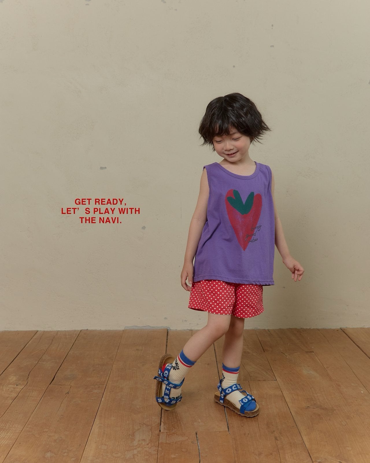 《予約》Heart Sleeveless / Navi