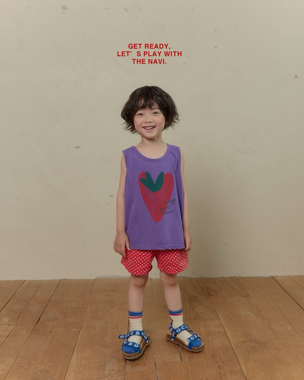 《予約》Heart Sleeveless / Navi