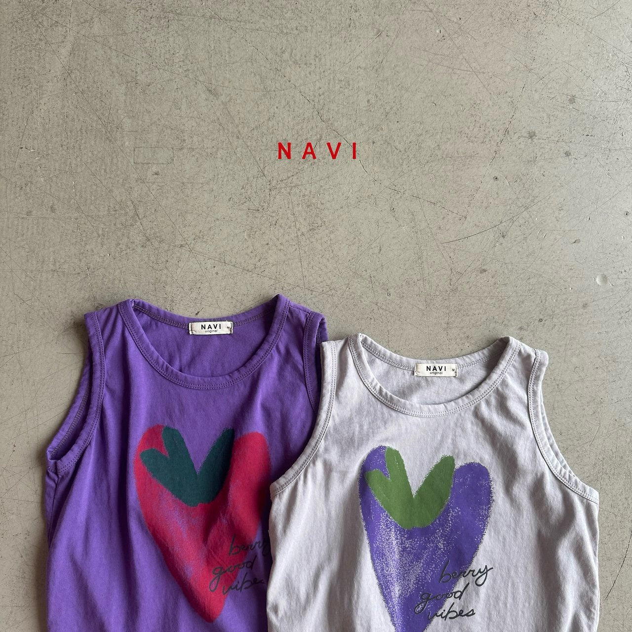《予約》Heart Sleeveless / Navi