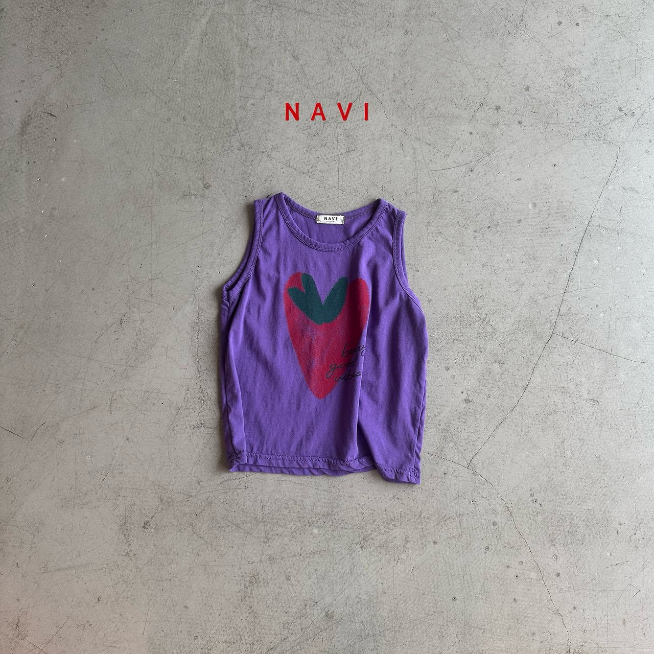 《予約》Heart Sleeveless / Navi