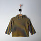 《予約》Stitch Stripe Hoodie / ANDBUTTER