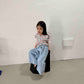 《予約》Button Denim Pants / andbutter