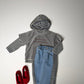 《予約》Stitch Stripe Hoodie / ANDBUTTER