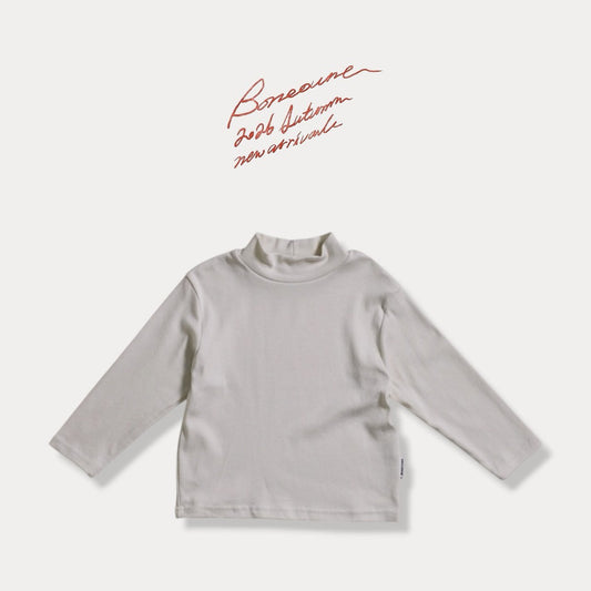 《予約》Soft Half-Neck Shirt / BONEOUNE