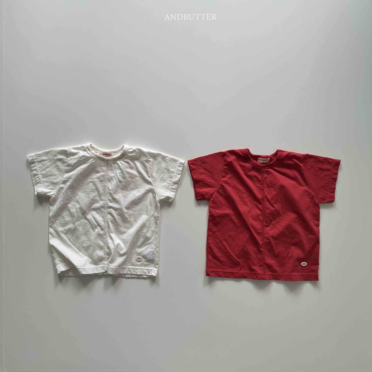 《予約》Color Line Tee / andbutter