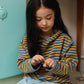 《予約》Stitch Stripe Hoodie / ANDBUTTER