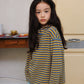《予約》Stitch Stripe Hoodie / ANDBUTTER