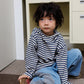 《予約》Stitch Stripe Hoodie / ANDBUTTER
