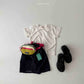 《予約》Color Line Tee / andbutter
