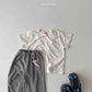 《予約》Color Line Tee / andbutter