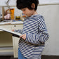 《予約》Stitch Stripe Hoodie / ANDBUTTER