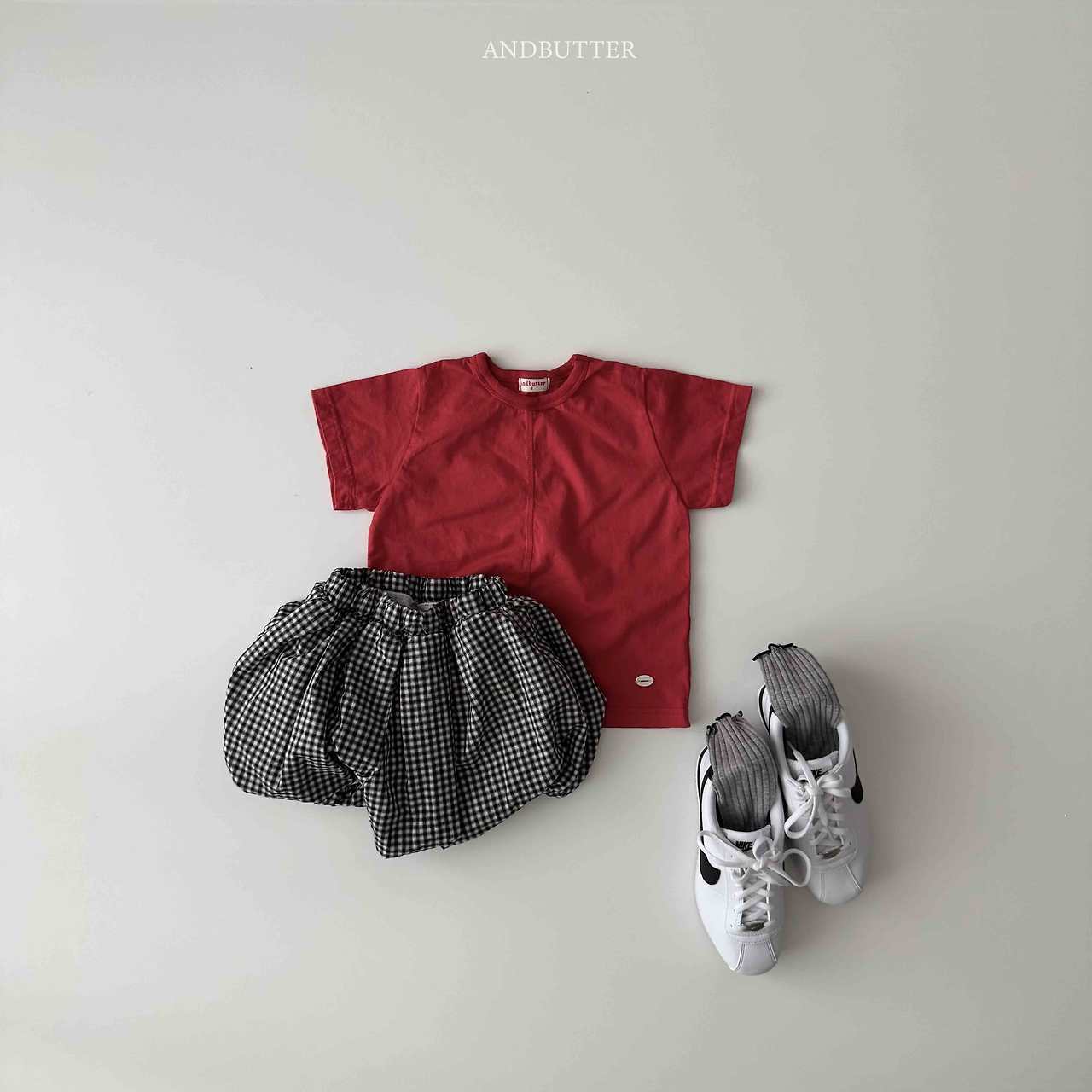 《予約》Color Line Tee / andbutter
