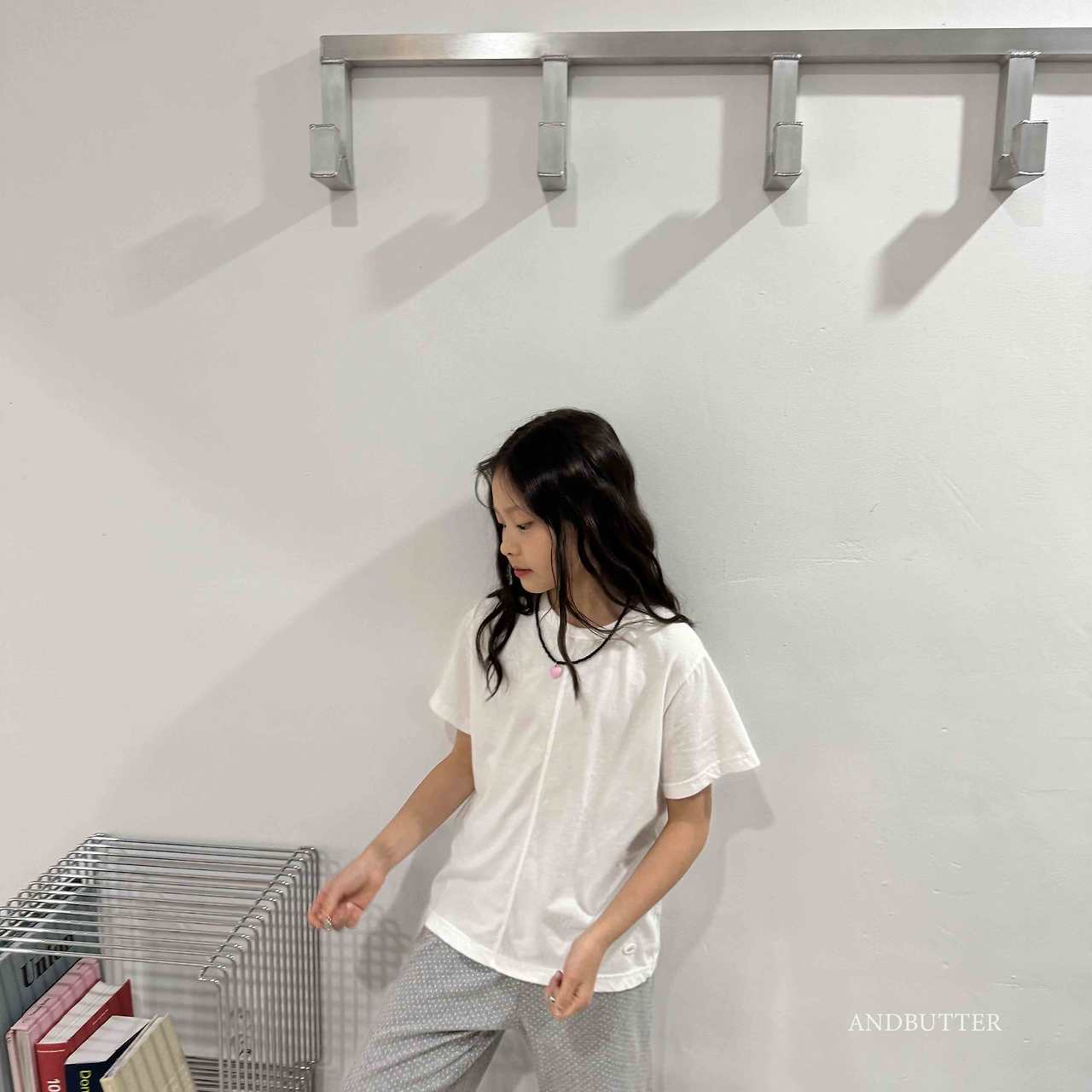 《予約》Color Line Tee / andbutter