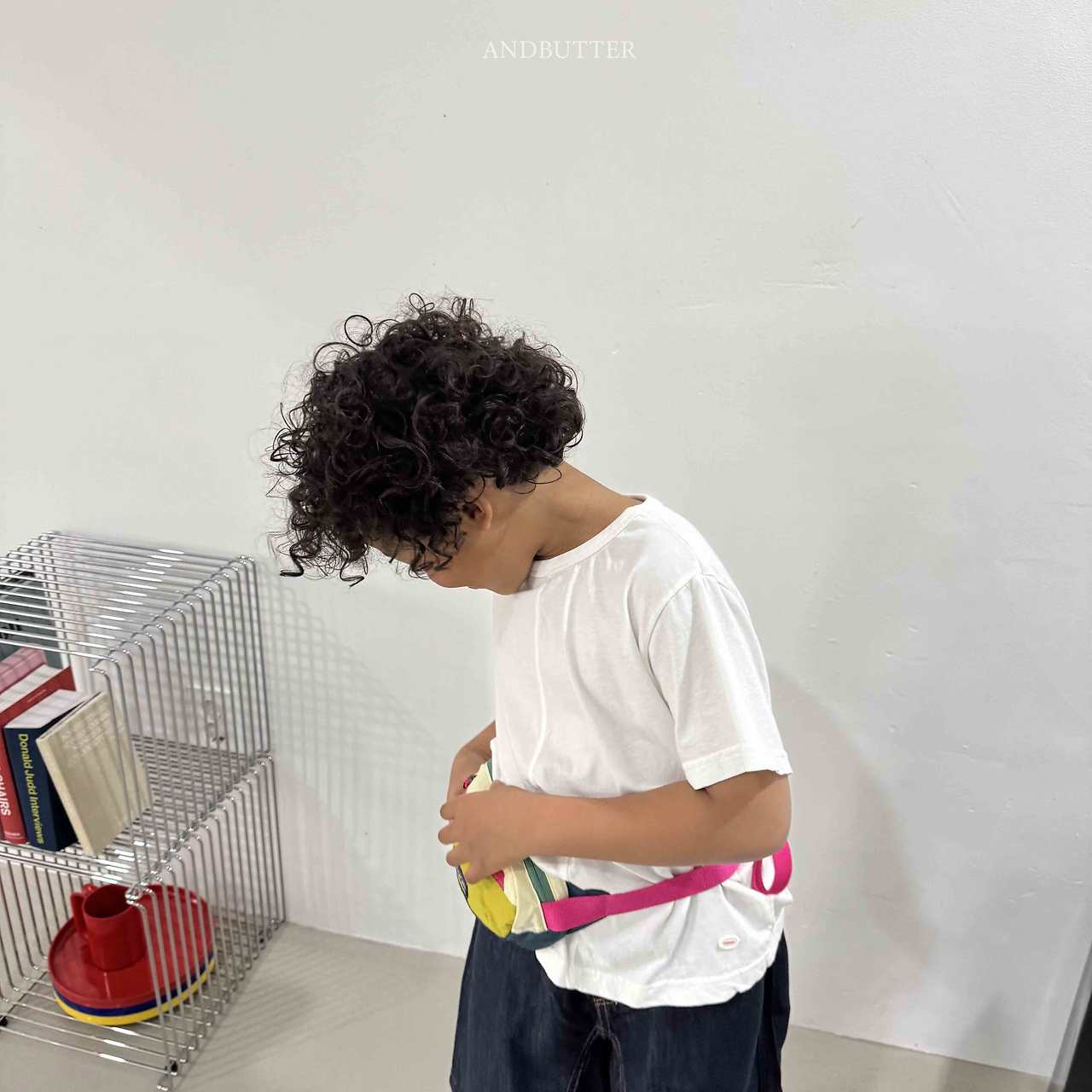 《予約》Color Line Tee / andbutter