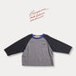 《予約》Diamond Pigment Raglan Tee / BONEOUNE
