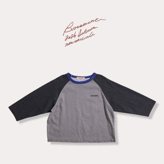 《予約》Diamond Pigment Raglan Tee / BONEOUNE
