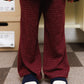 《予約》Button Bootcut Pants / ANDBUTTER