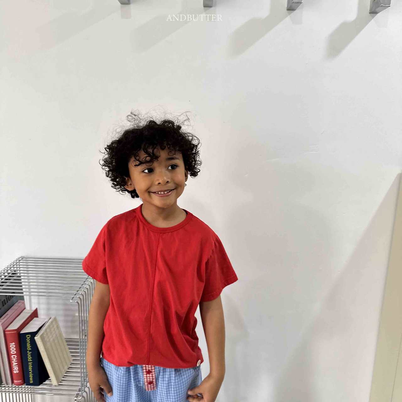 《予約》Color Line Tee / andbutter