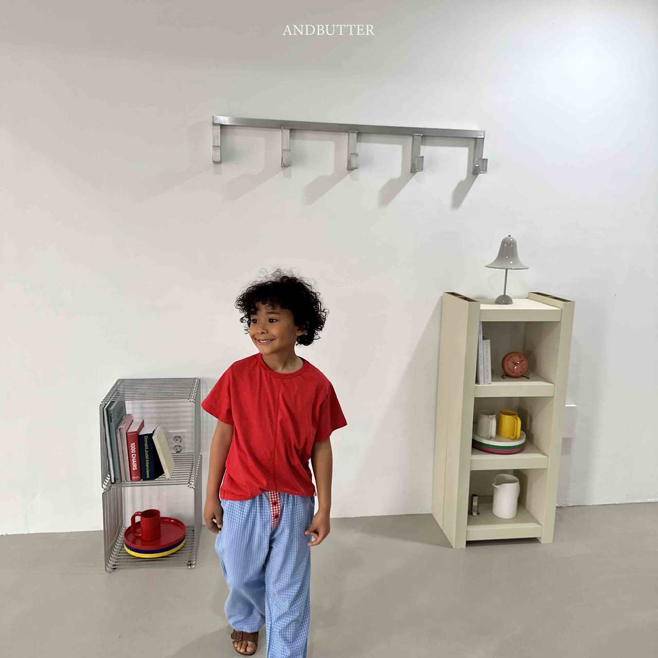 《予約》Color Line Tee / andbutter