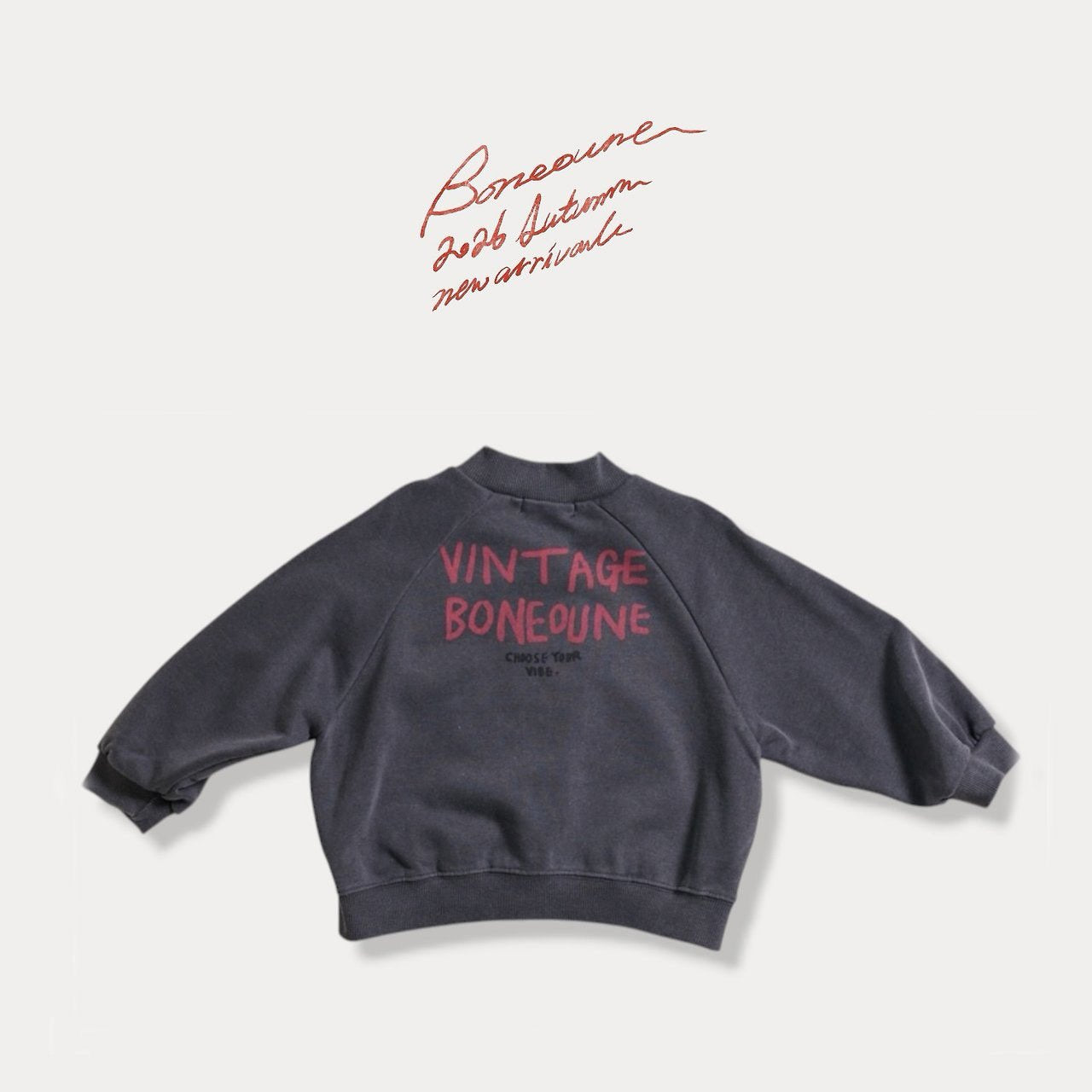 《予約》Carbon Pig Zip-Up / BONEOUNE