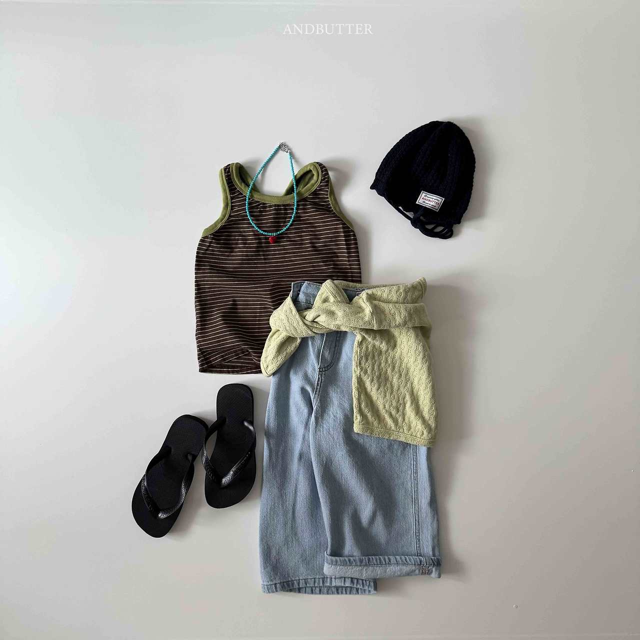 《予約》Light Cardigan / andbutter