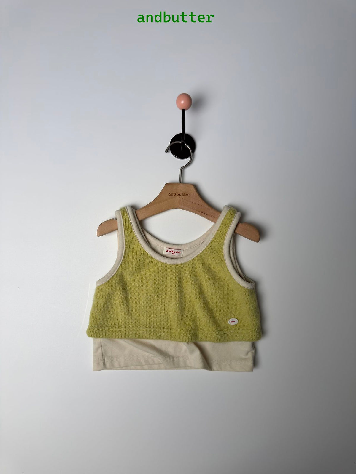 《予約》Color Block Vest / ANDBUTTER