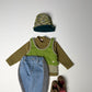 《予約》Color Block Vest / ANDBUTTER