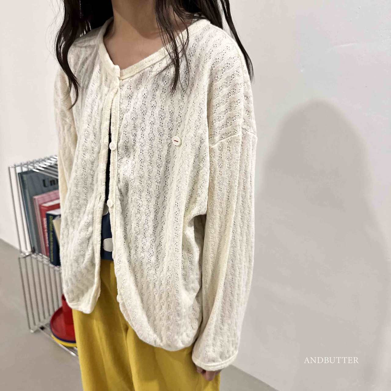 《予約》Light Cardigan / andbutter