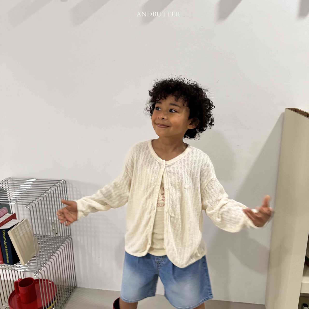 《予約》Light Cardigan / andbutter