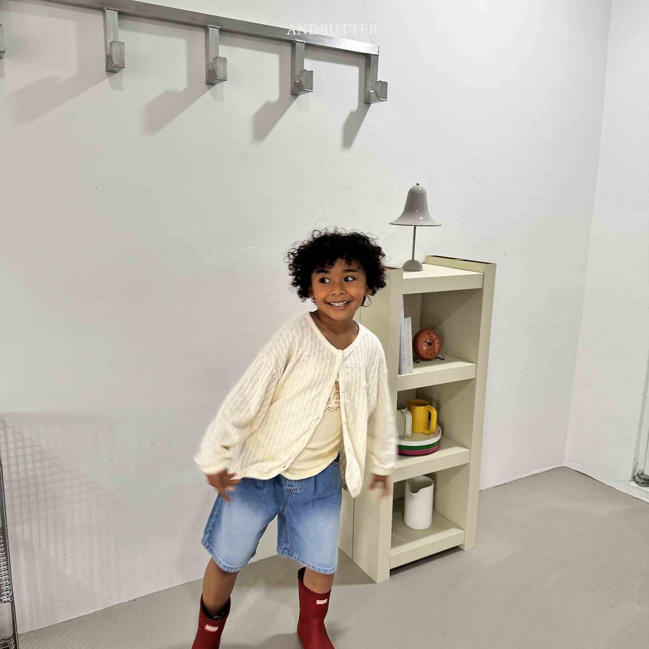 《予約》Light Cardigan / andbutter