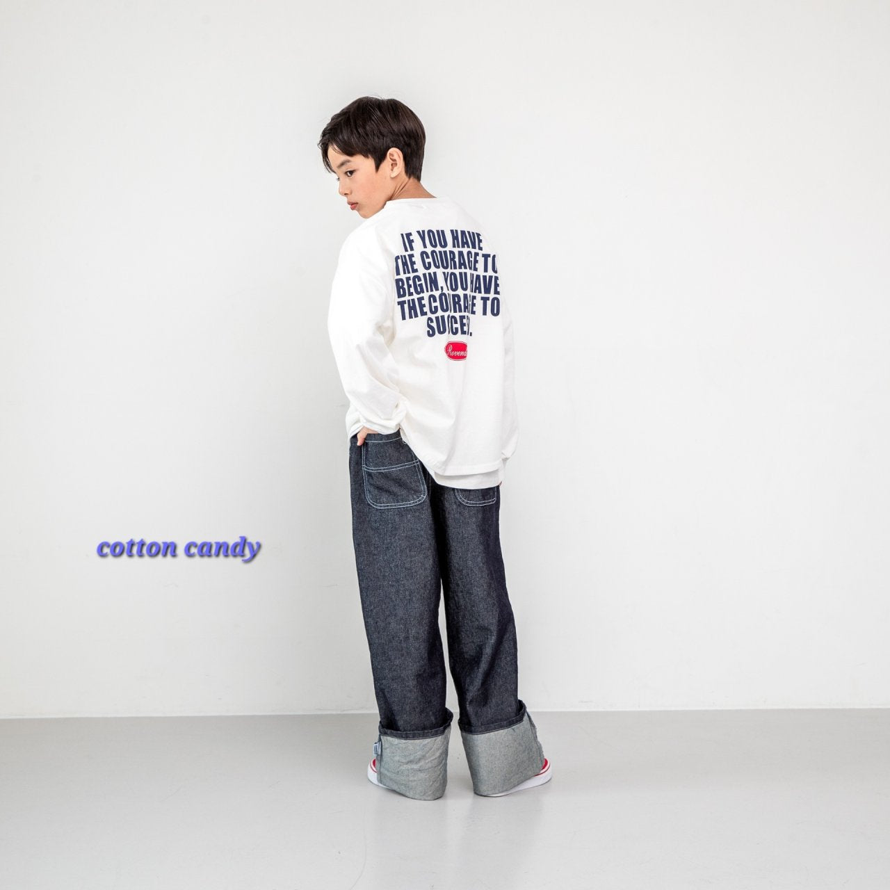 《予約》Courage Tee / cotton candy