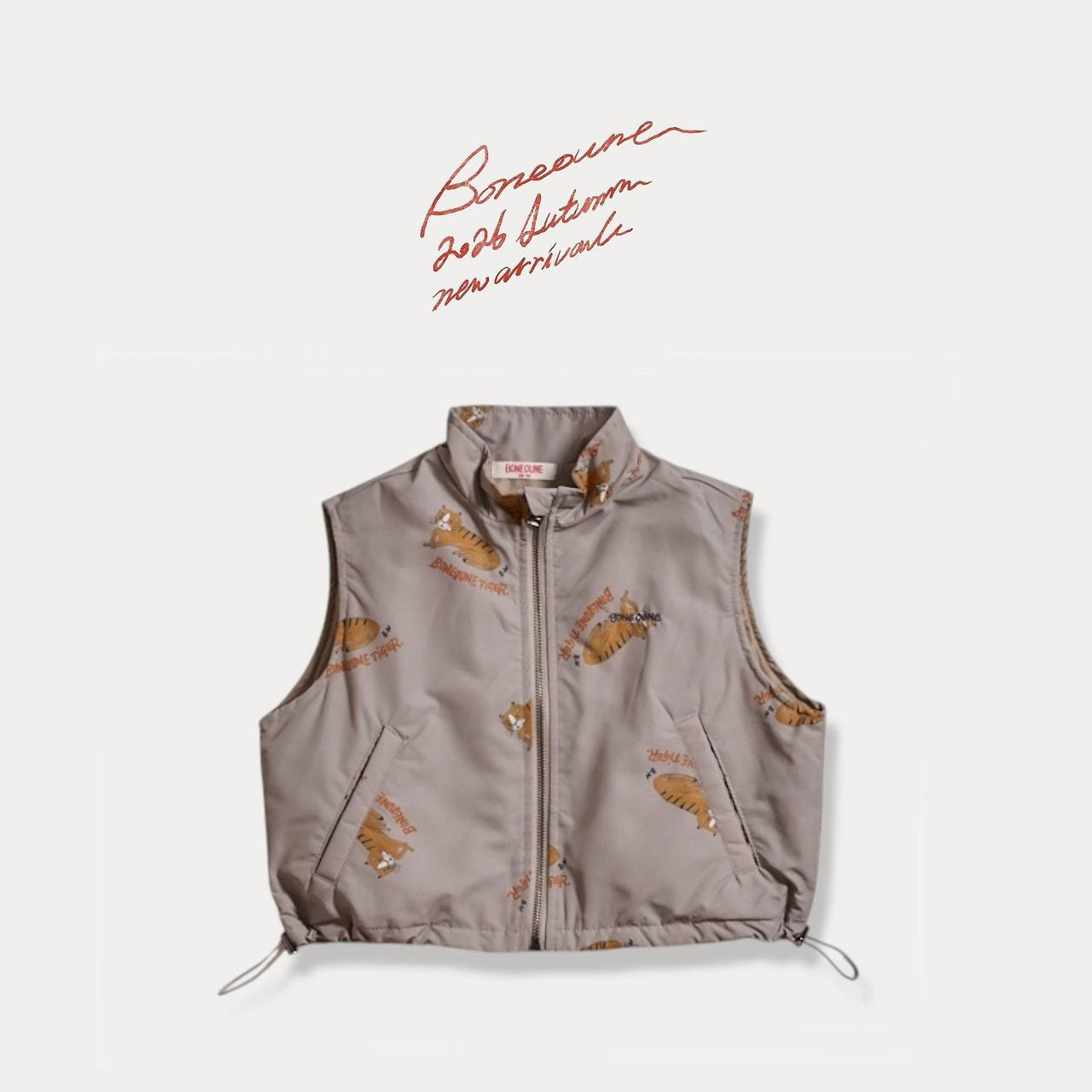 《予約》Tiger Vest  / BONEOUNE