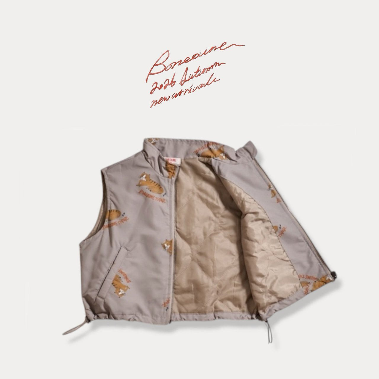 《予約》Tiger Vest  / BONEOUNE