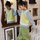 《予約》Color Block Vest / ANDBUTTER