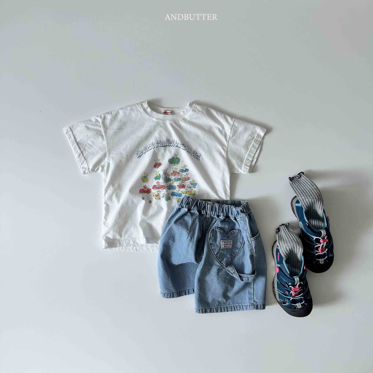 《予約》Drive Tee / andbutter