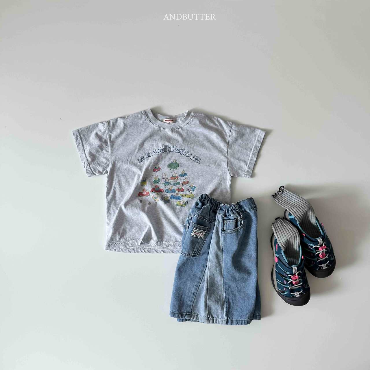 《予約》Drive Tee / andbutter