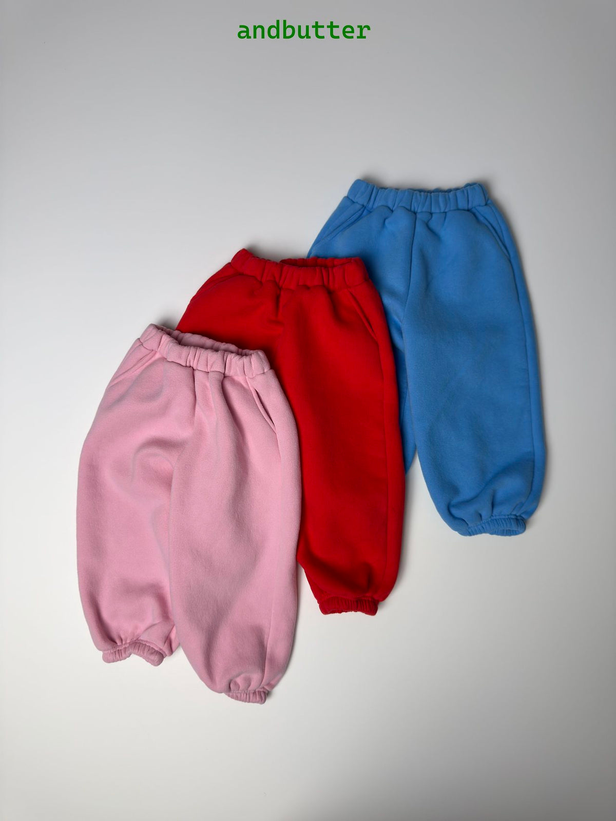 《予約》Heart Jogger Pants / ANDBUTTER