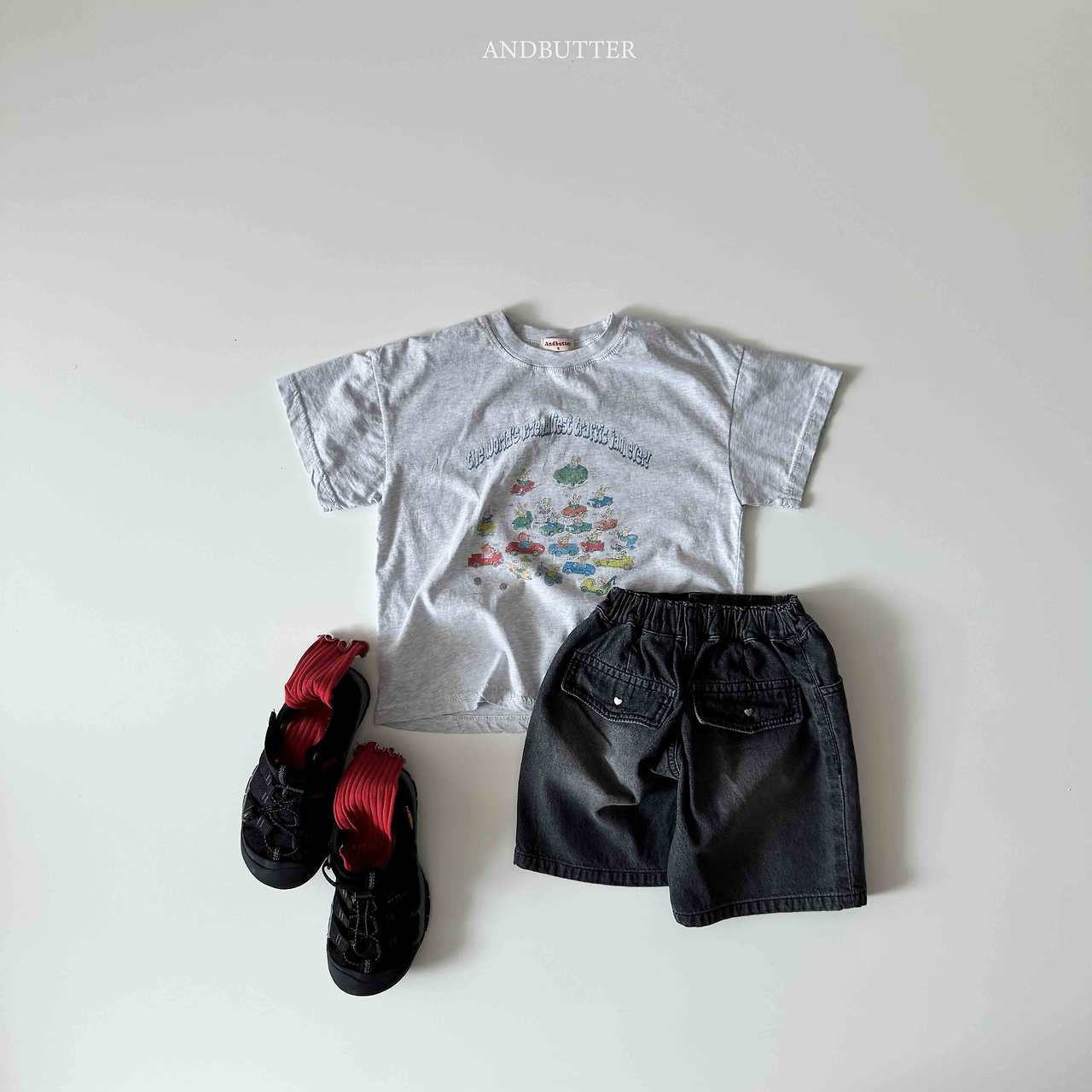 《予約》Drive Tee / andbutter