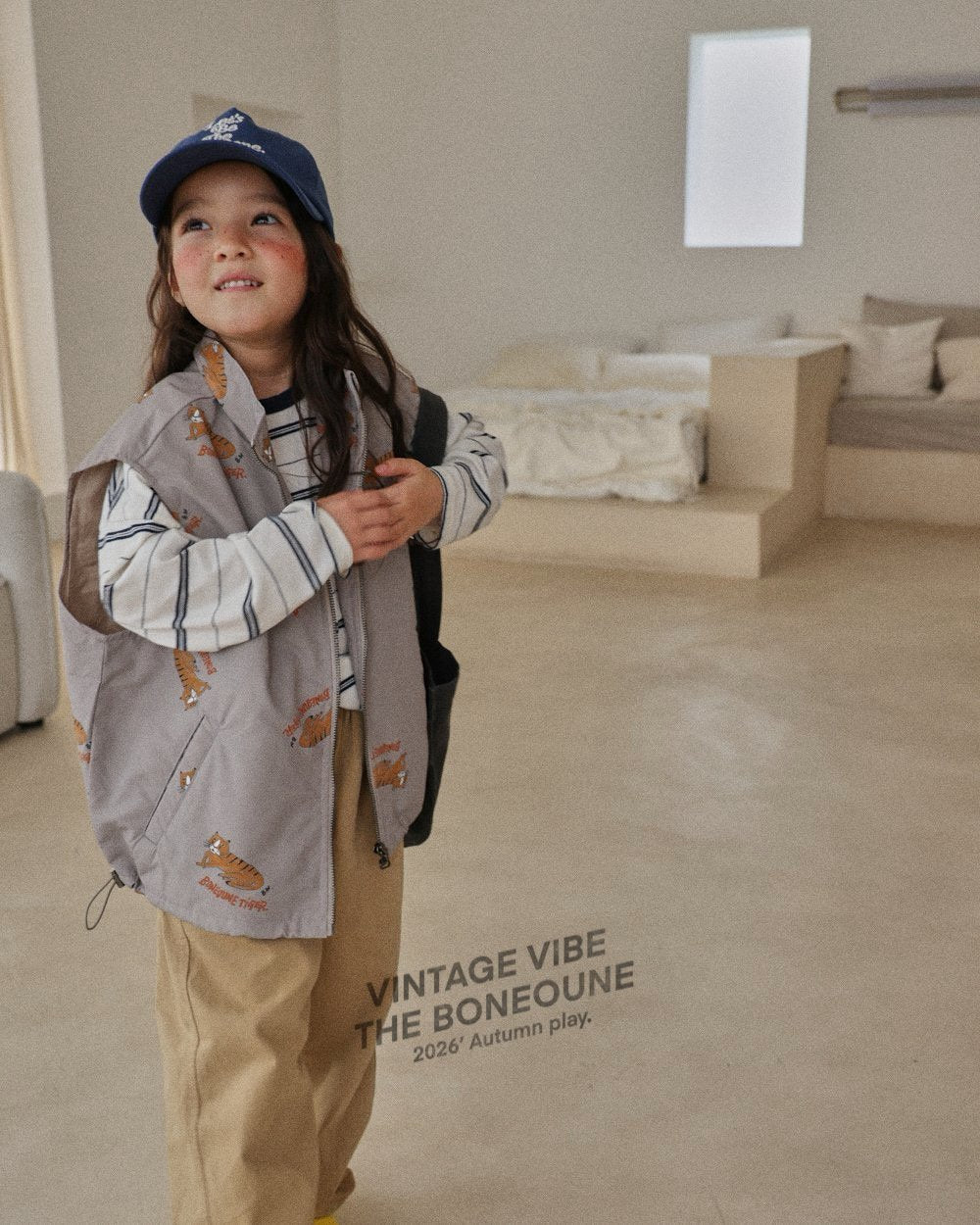 《予約》Tiger Vest  / BONEOUNE