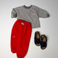 《予約》Heart Jogger Pants / ANDBUTTER