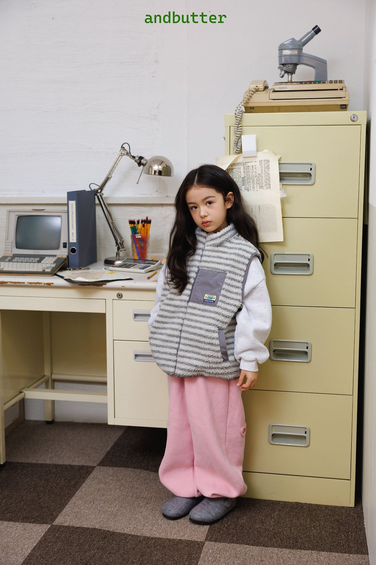 《予約》Heart Jogger Pants / ANDBUTTER