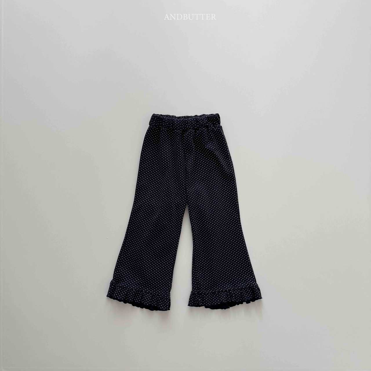 《予約》Dot Frill Pants / andbutter