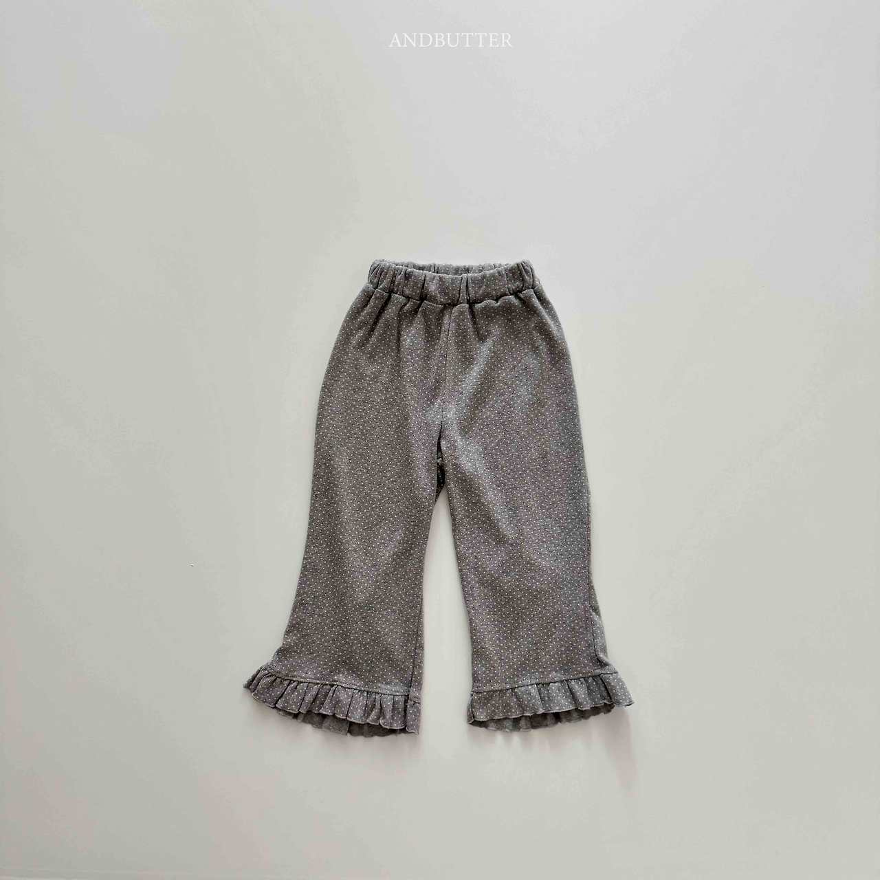 《予約》Dot Frill Pants / andbutter