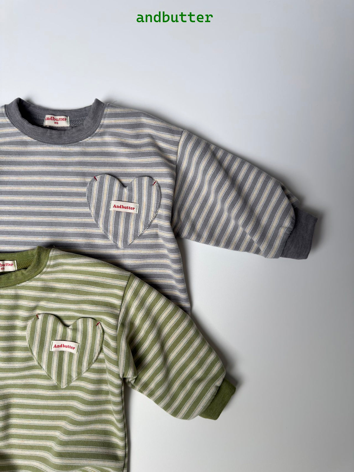 《予約》Heart Pocket Tee / ANDBUTTER