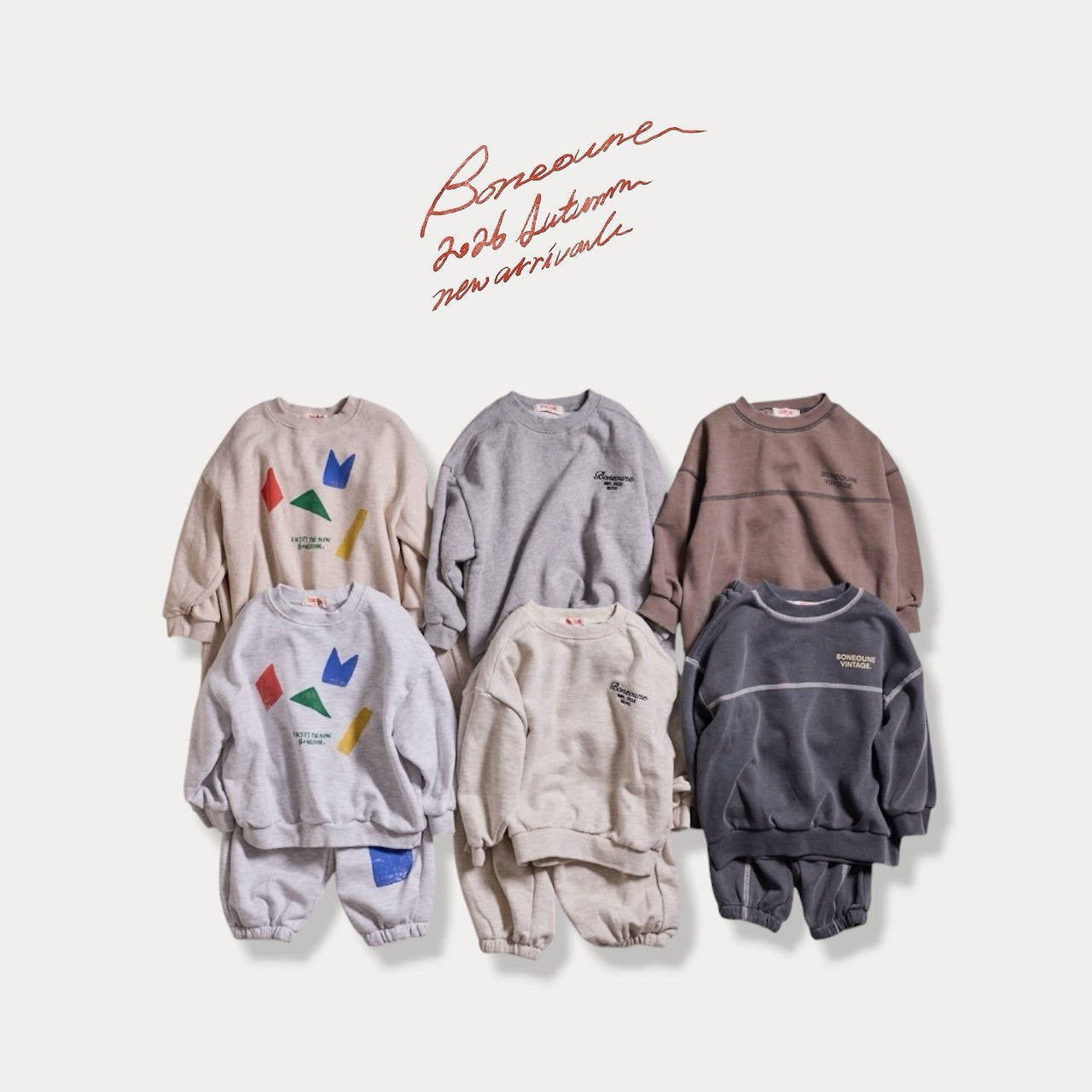 《予約》Shape Man-to-Man  / BONEOUNE