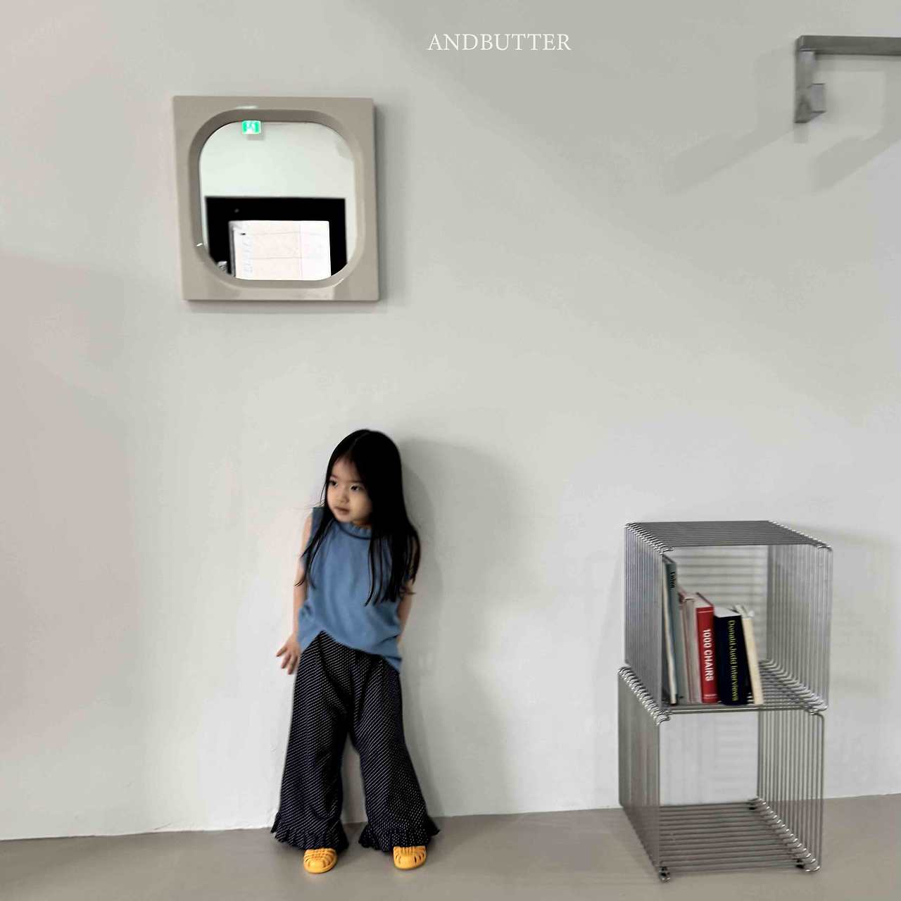 《予約》Dot Frill Pants / andbutter