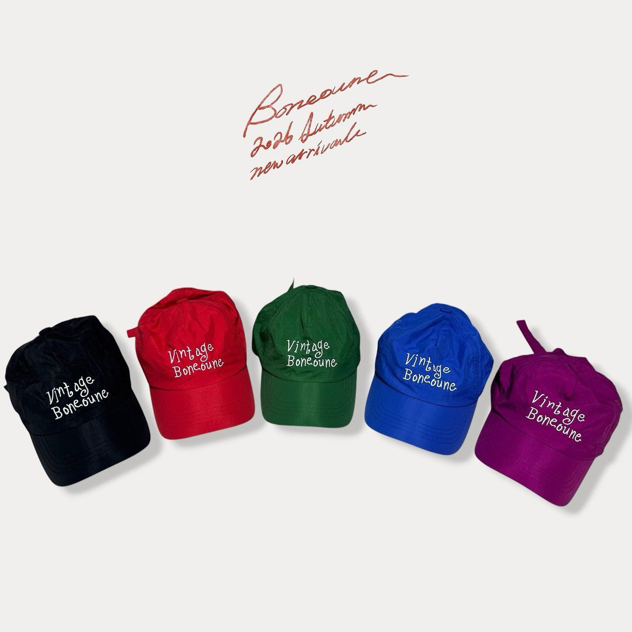 《予約》Vintage Bone Cap / BONEOUNE