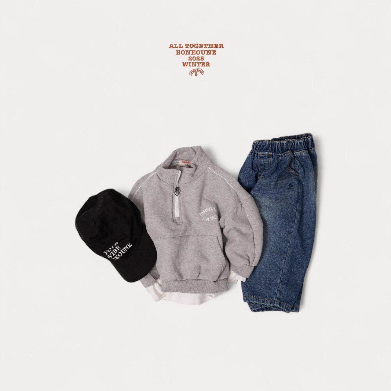 《予約》Berry Zip-up / Boneoune